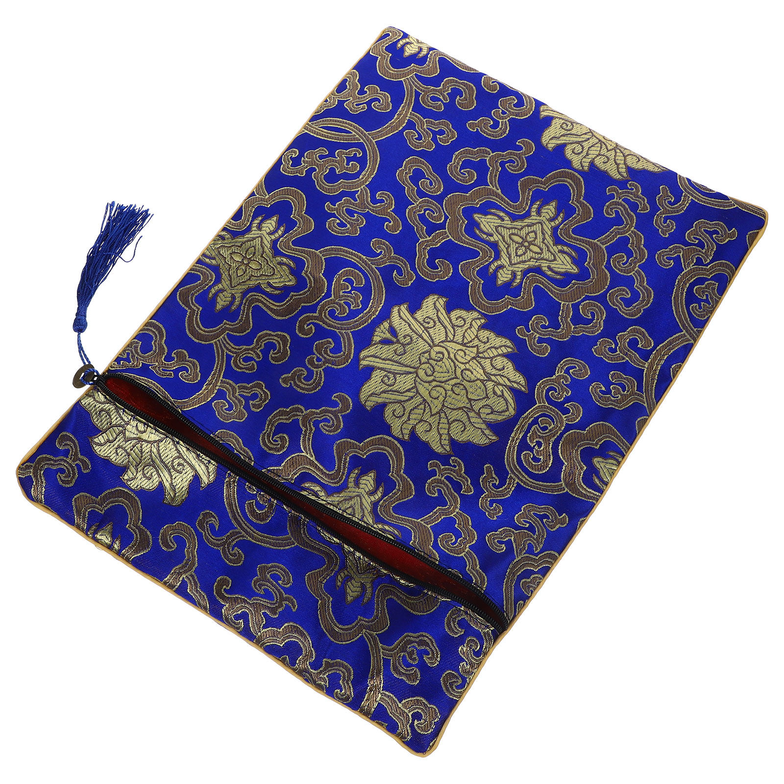 Pencil Case Large - Chic Chinese Pattern Zipper Pencil Case
