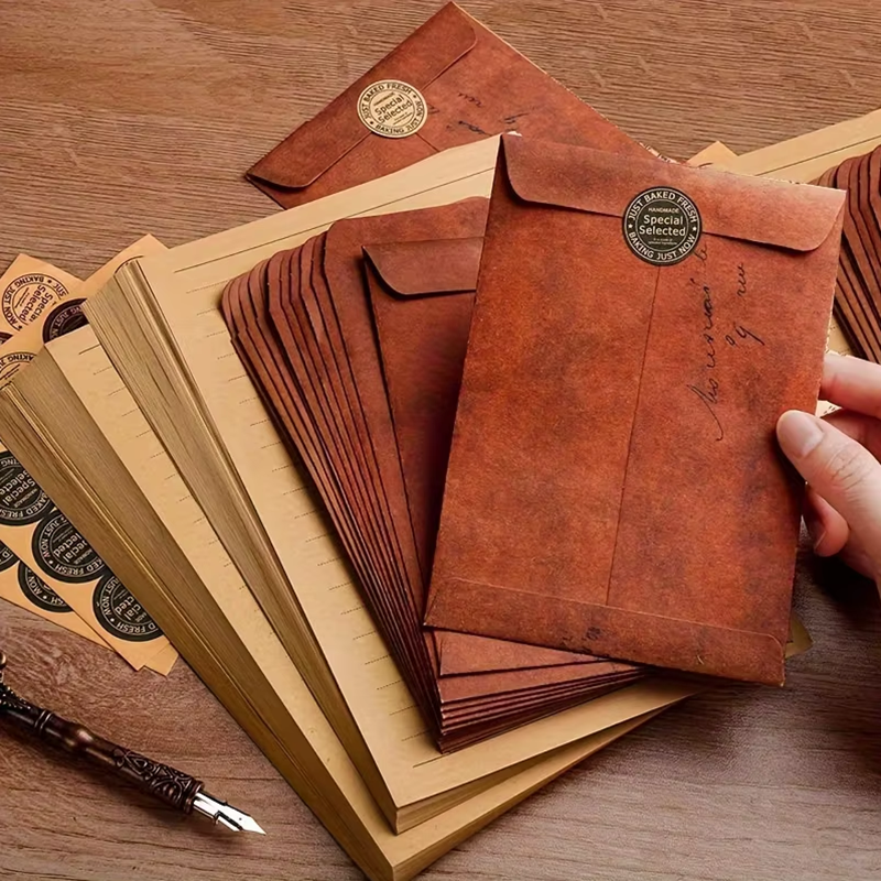 Letter Envelope Kraft - 10pcs Vintage Kraft Paper Envelopes, Wedding