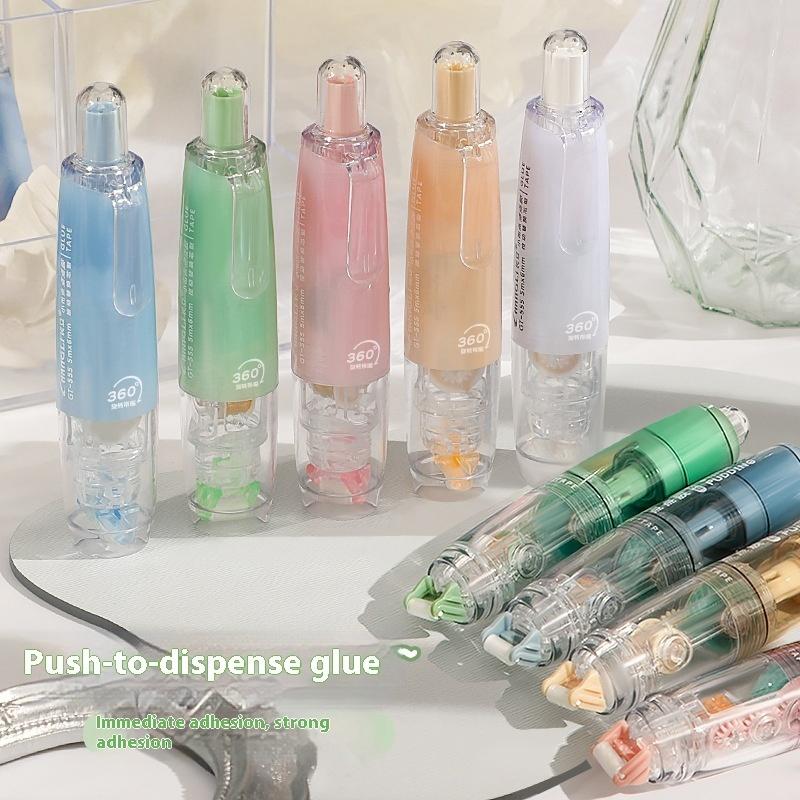 Correction Tape Roller - Press-On Dots Glue Roller Double Sided