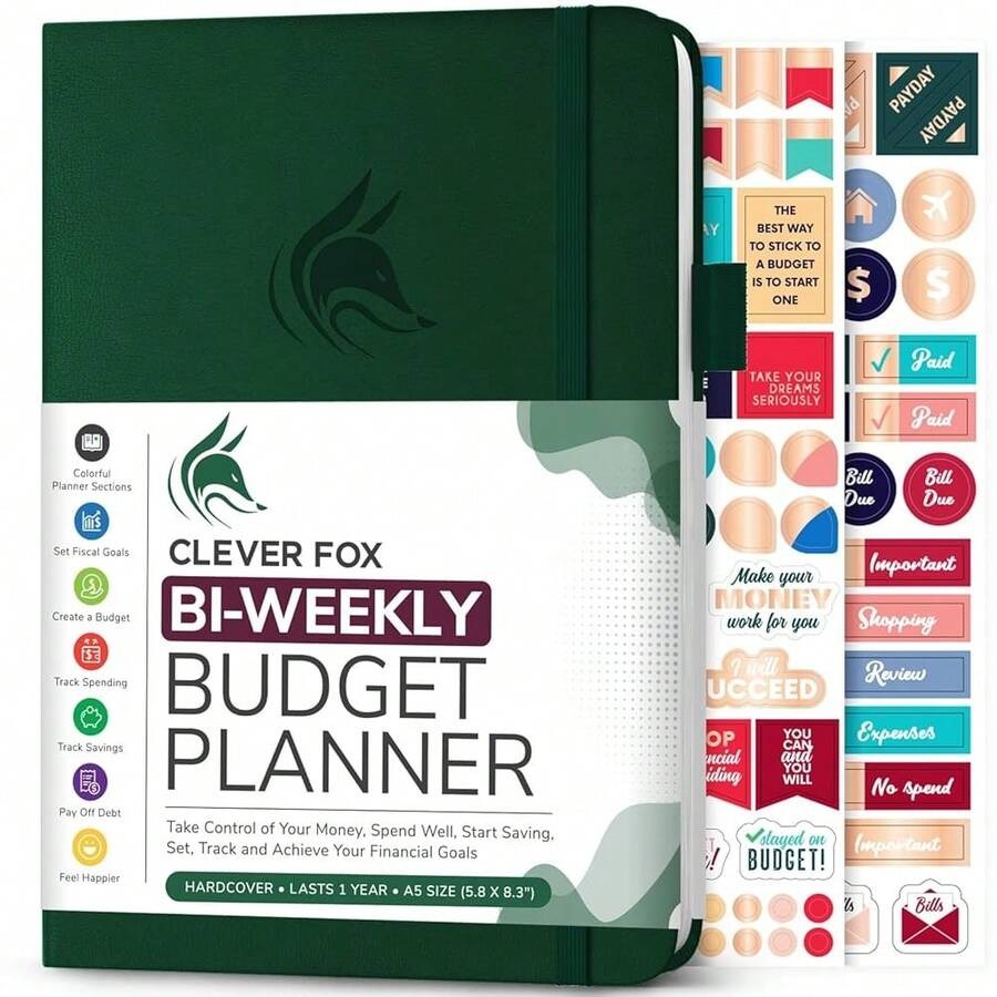 Planner Weekly Budget - Clever Fox Bi Weekly Budget Planner