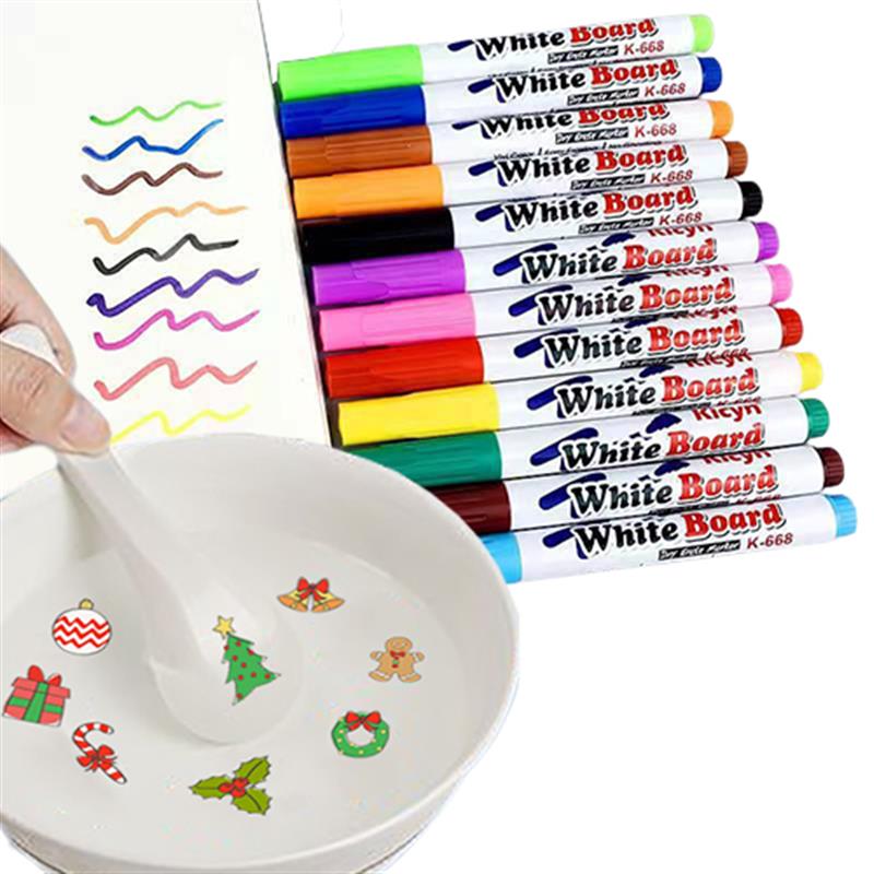 Whiteboard Marker Set - Magical Water Painting Pen Whiteboard Markers