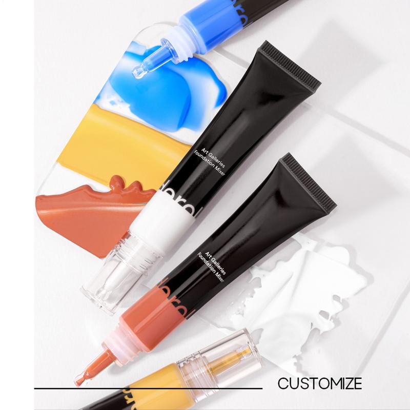 Correction Fluid White - Orange Color Corrector White Makeup Foundation