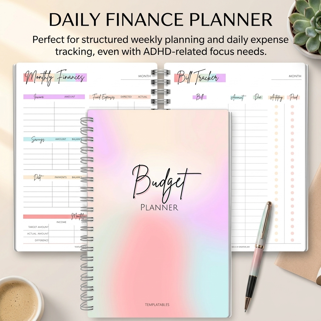 Daily Income And Expense Noteb – Planner Weekly Budget recenzja i cena