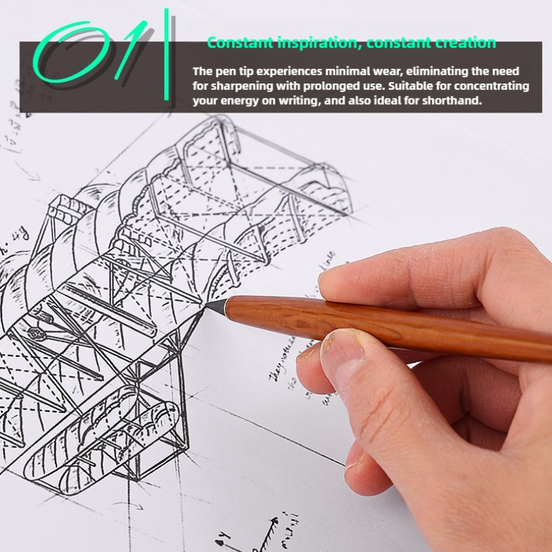 Wooden Eternal Pencil No Sharp – Supply Of Office Stationery recenzja i cena