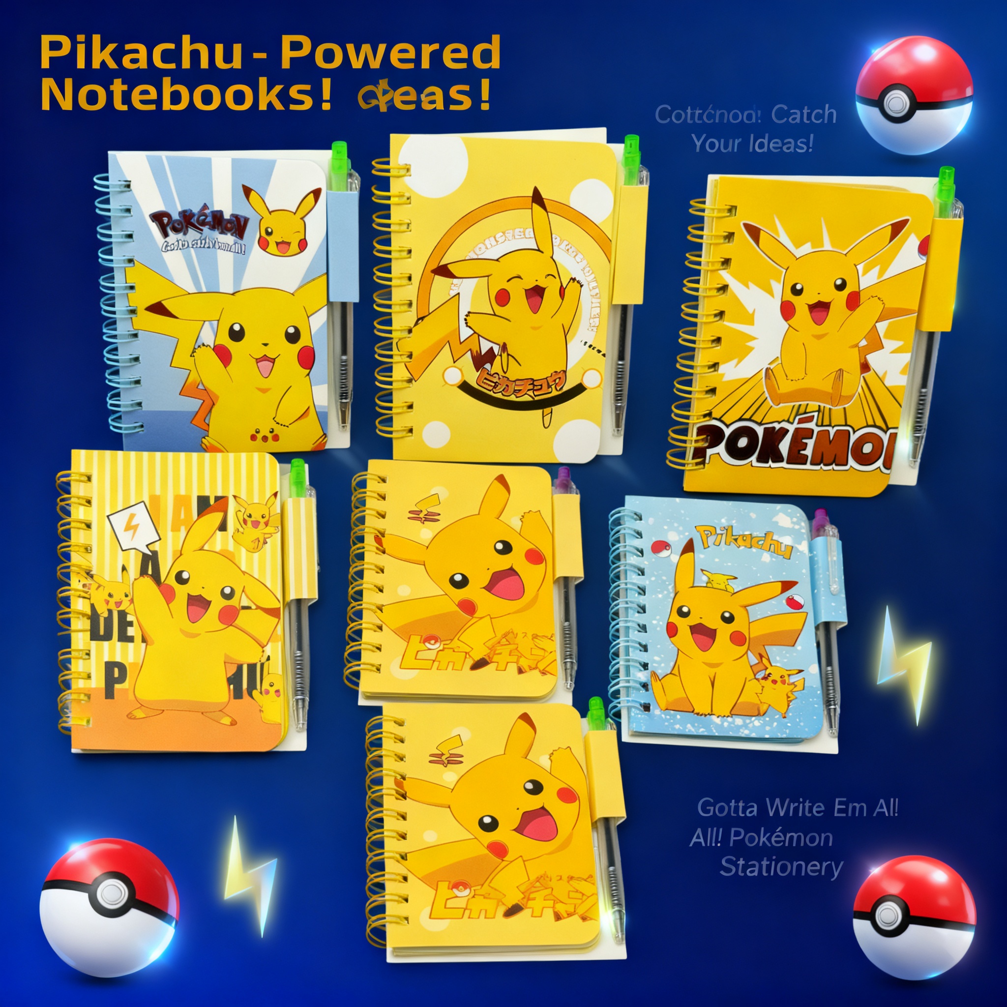 Pokemon Pikachu Cute Cartoon N – Supply Of Office Stationery recenzja i cena