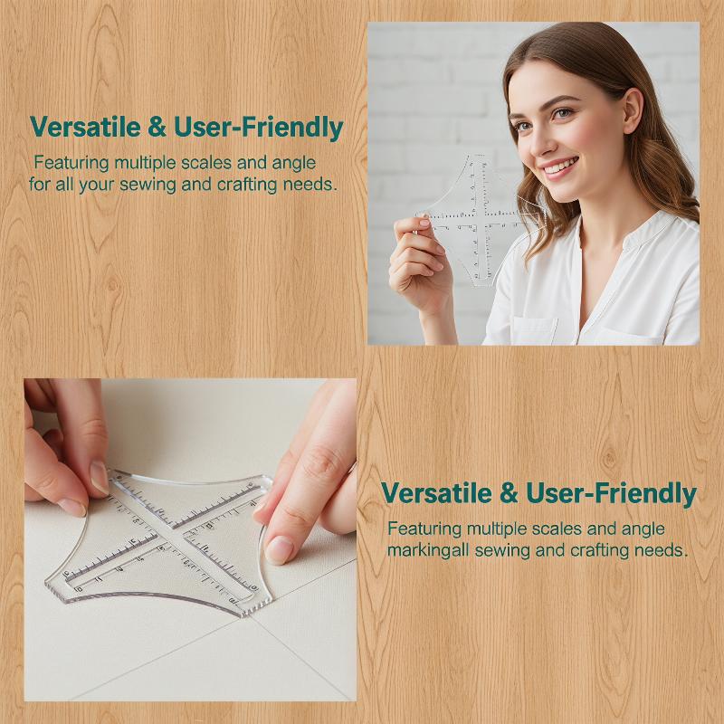 Acrylic Transparent Density Ru – Ruler Set Transparent recenzja i cena