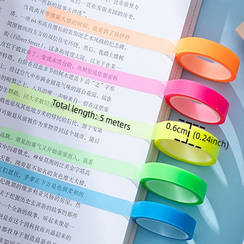 5 Rolls Multicolor Writable St – Correction Tape Roller recenzja i cena
