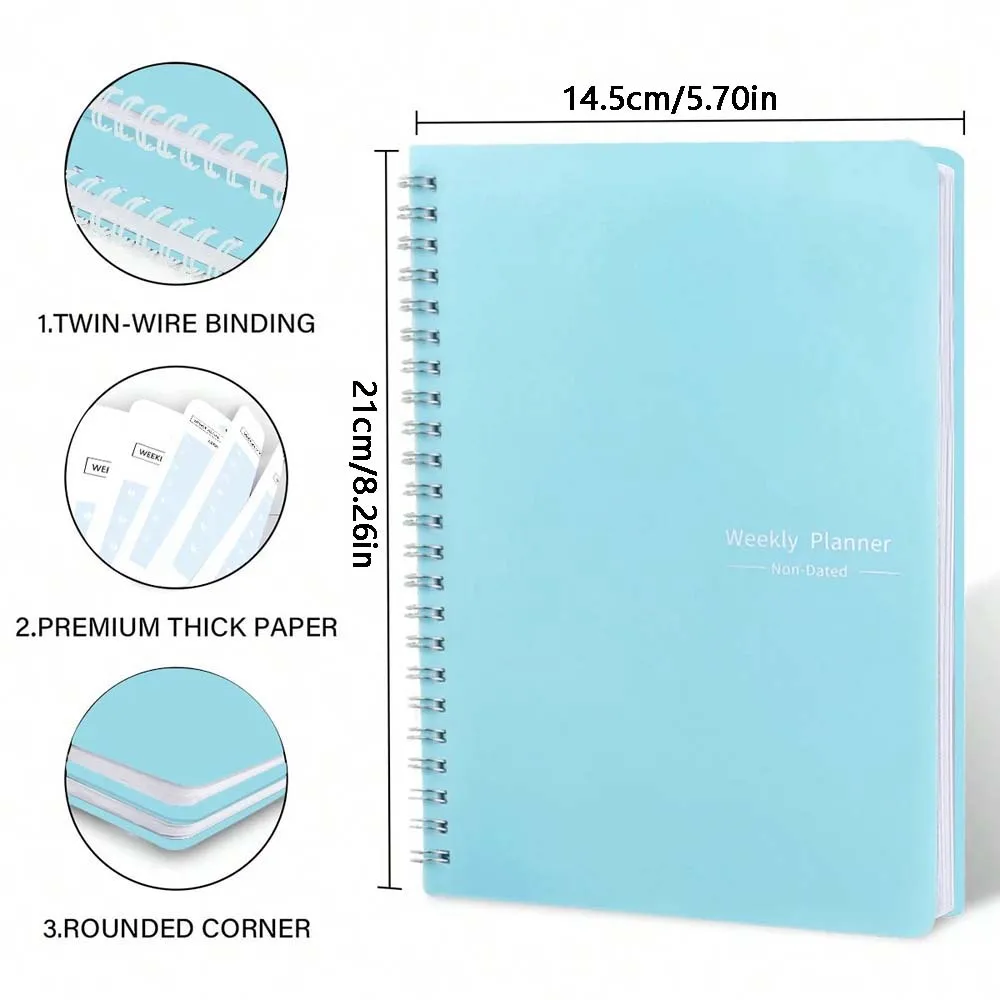 A5 Weekly Planner Coil Daily P – Planner Weekly Budget recenzja i cena