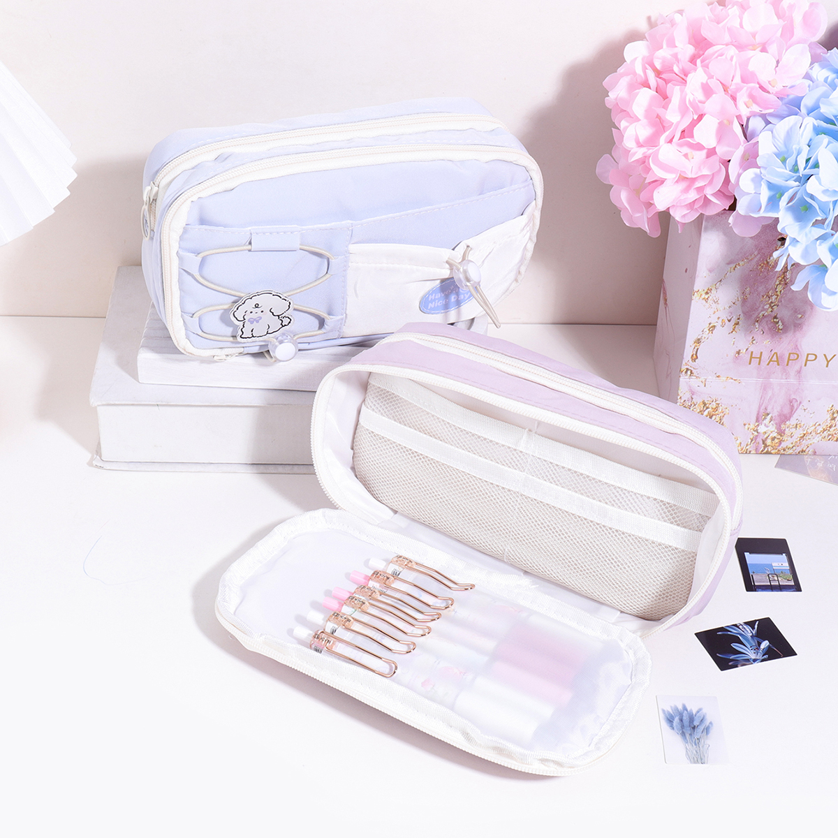 9 Layers Large Capacity Drawst – Pencil Case Large recenzja i cena