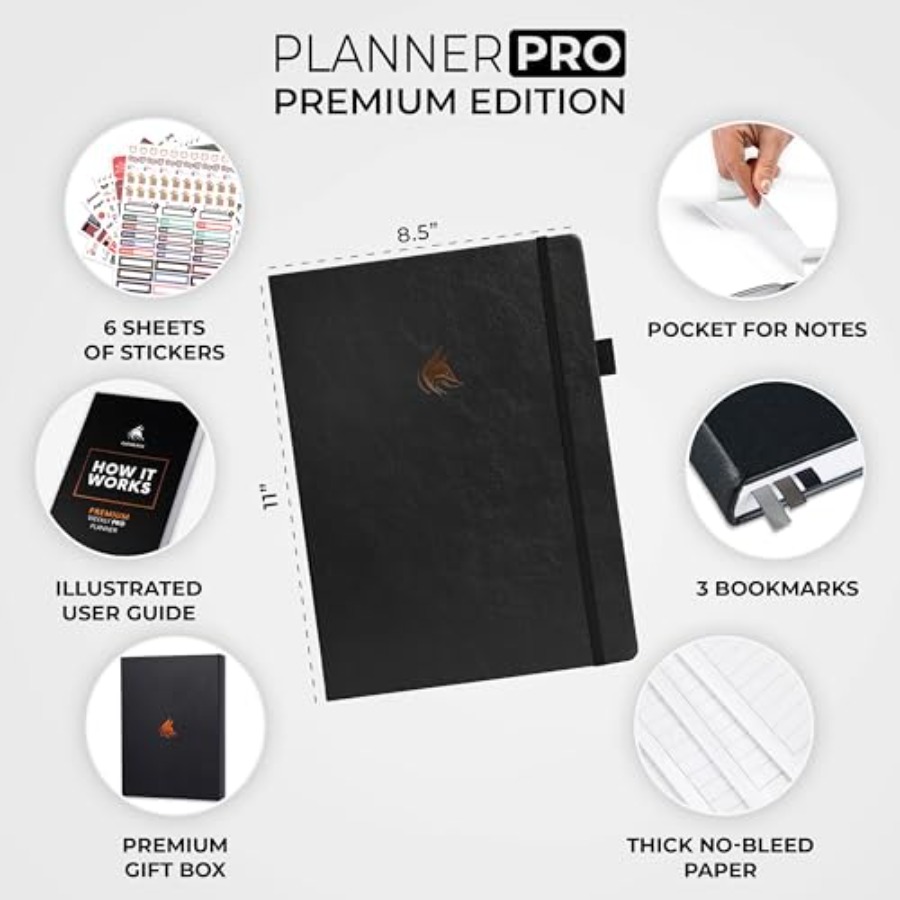 Planner Pro Premium Luxurious  – Planner Weekly Budget recenzja i cena