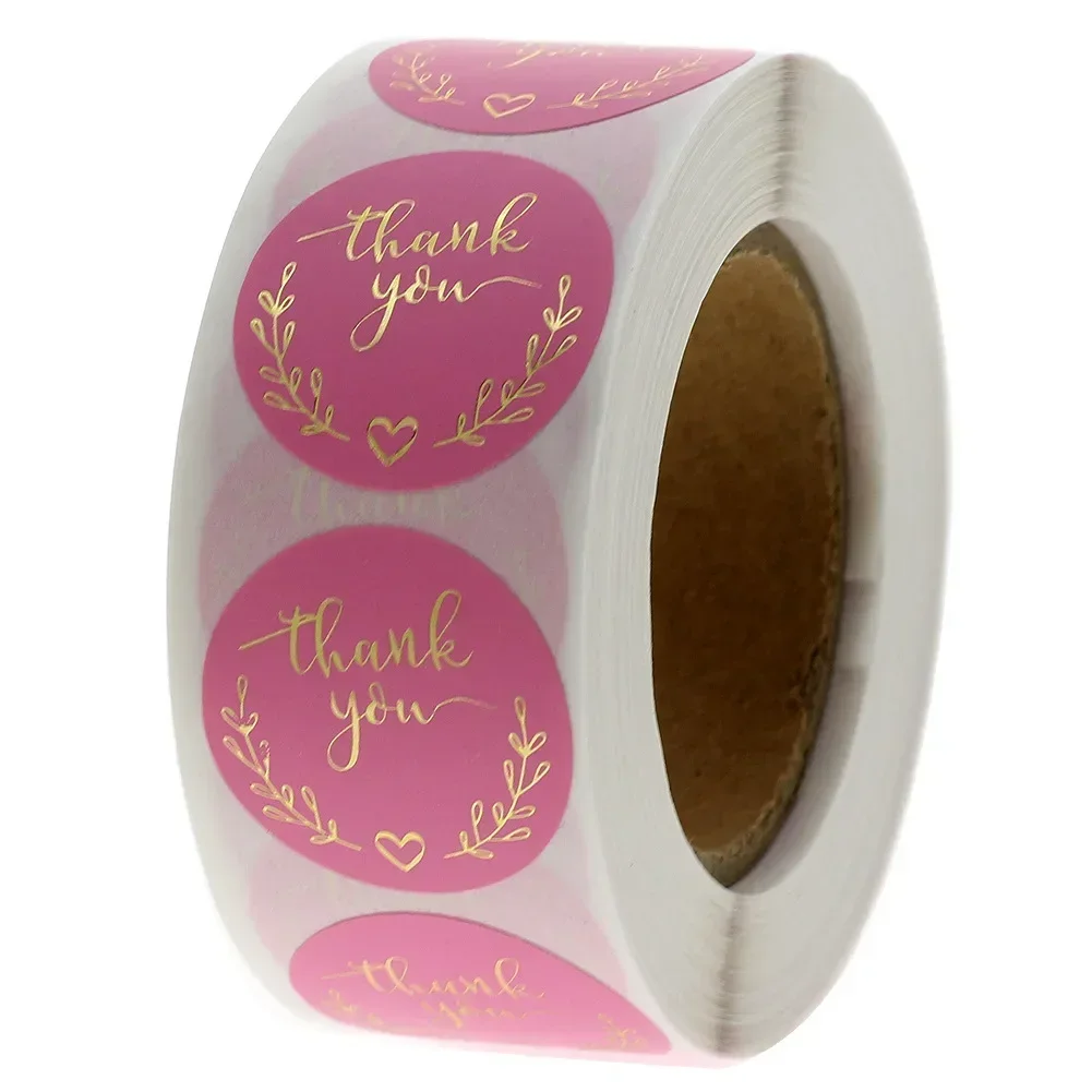 50-500pcs Thank You Sticker Pi – Stationery Supplies Business recenzja i cena