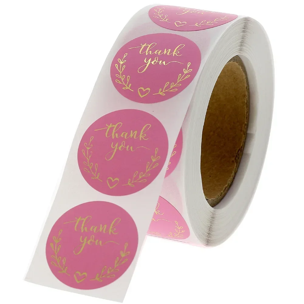 50-500pcs Thank You Sticker Pi – Stationery Supplies Business recenzja i cena
