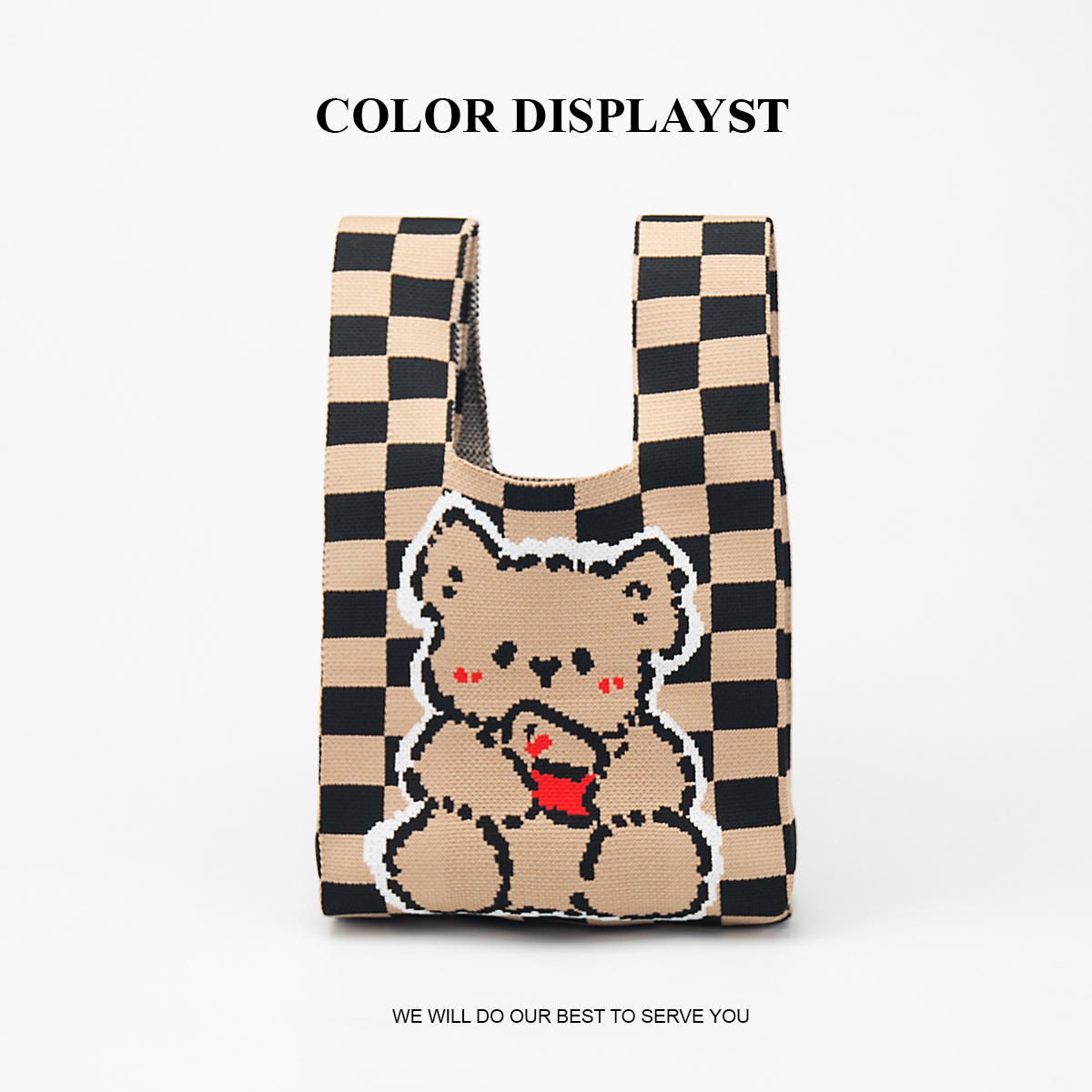 Cute Knitted Handbag for Girls – Pencil Case Large recenzja i cena