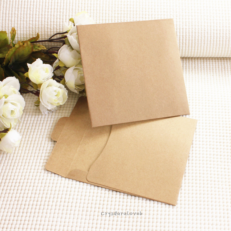 50/100Pcs Brown Vintage Kraft  – Letter Envelope Kraft recenzja i cena