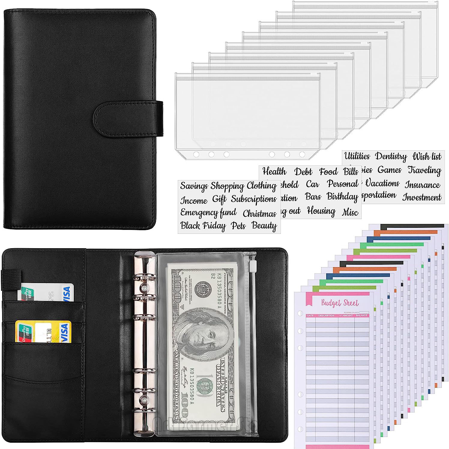 A6 Budget Binder with Cash Env – Planner Weekly Budget recenzja i cena