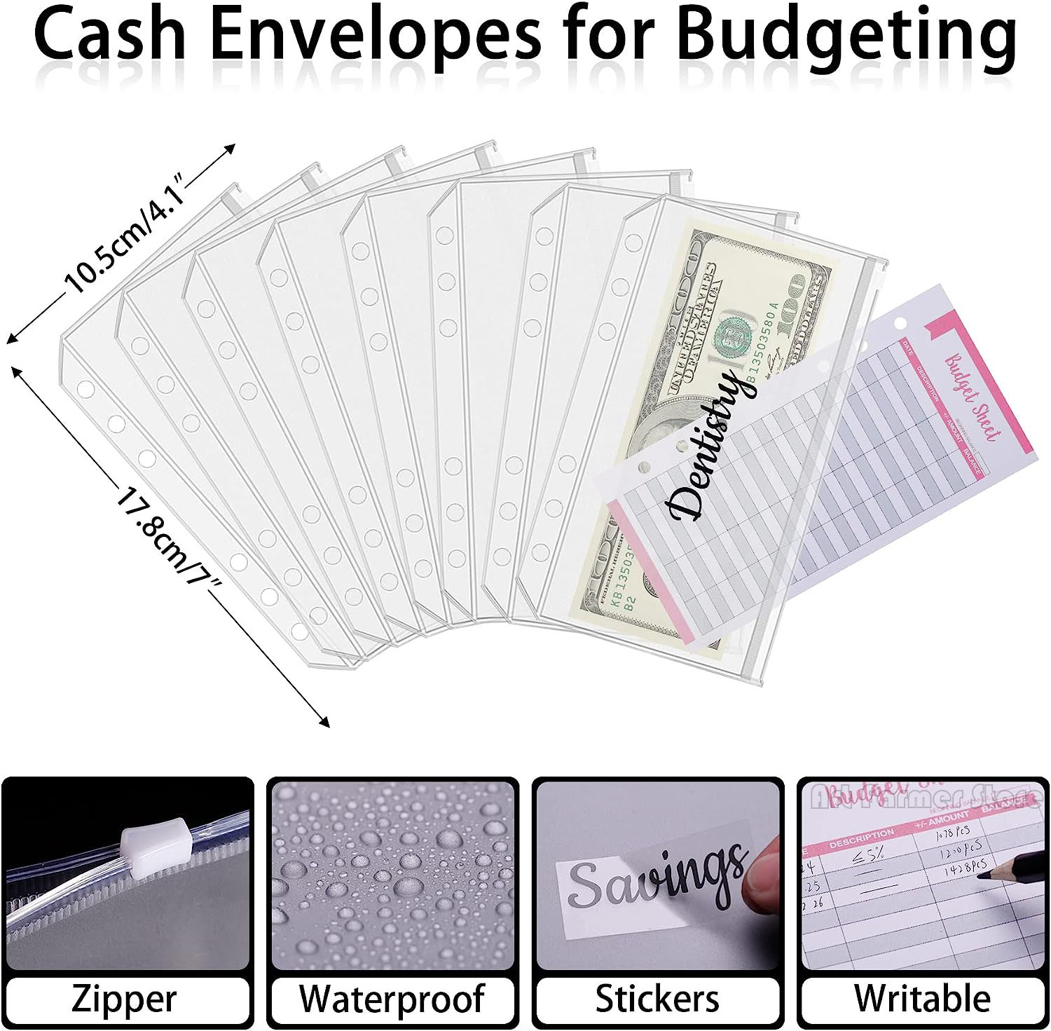 A6 Budget Binder with Cash Env – Planner Weekly Budget recenzja i cena