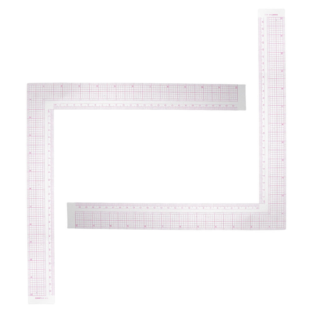 2Pcs Compact Clothing Design R – Ruler Set Transparent recenzja i cena