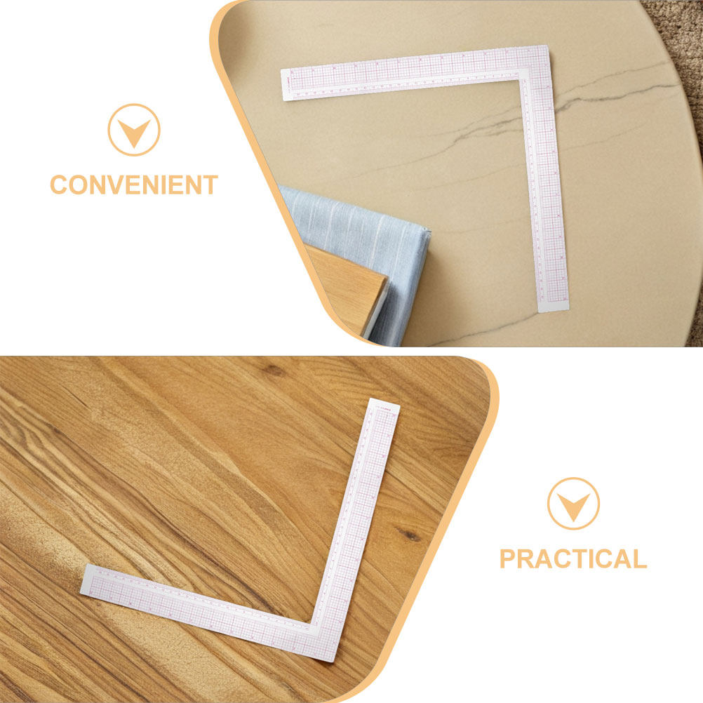 2Pcs Compact Clothing Design R – Ruler Set Transparent recenzja i cena