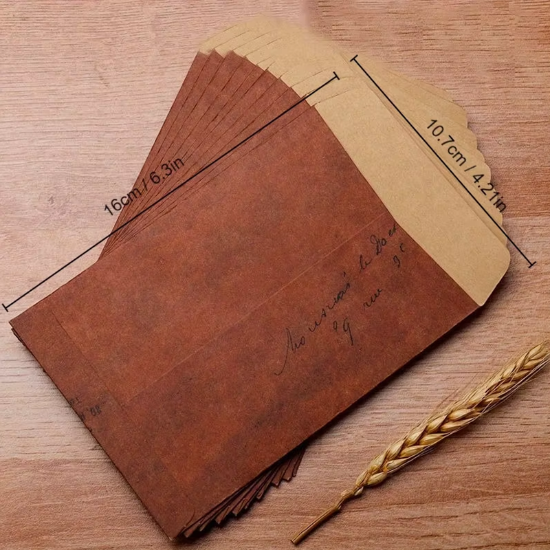 10pcs Vintage Kraft Paper Enve – Letter Envelope Kraft recenzja i cena