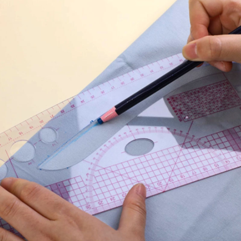 French Curve Cutting Ruler Fas – Ruler Set Transparent recenzja i cena