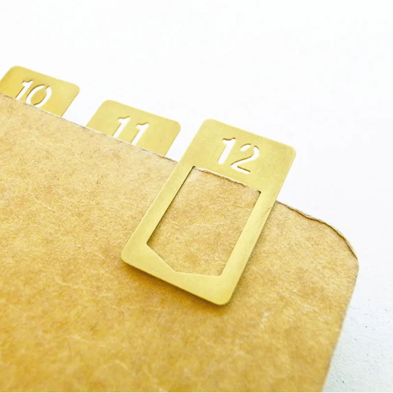 12 Pcs/lot Vintage Copper Book – Stationery Office And School Supply Stores recenzja i cena