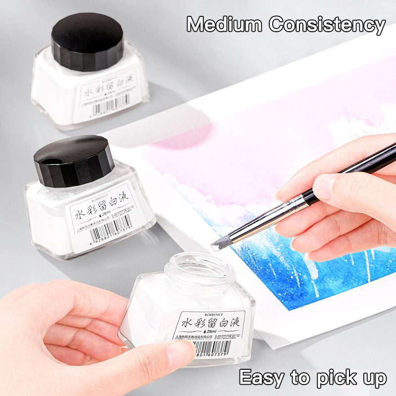 Borrence 28ml Watercolor Maski – Correction Fluid White recenzja i cena