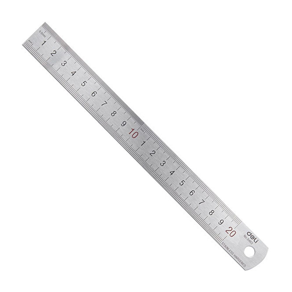 Deli 20cm Stainless Steel Meta – Stationery Office And School Supply Stores recenzja i cena
