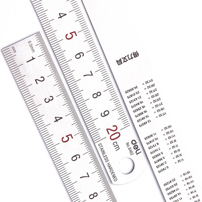 Deli 20cm Stainless Steel Meta – Stationery Office And School Supply Stores recenzja i cena