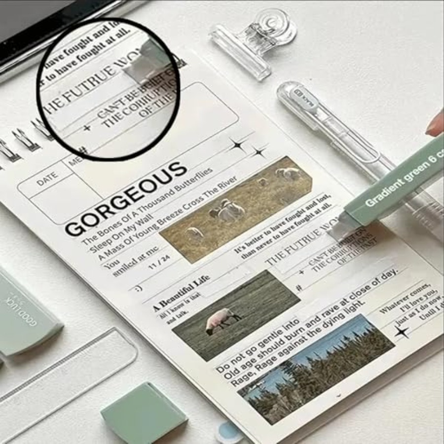 12PCS White Out Tapes, Instant – Correction Tape Roller recenzja i cena