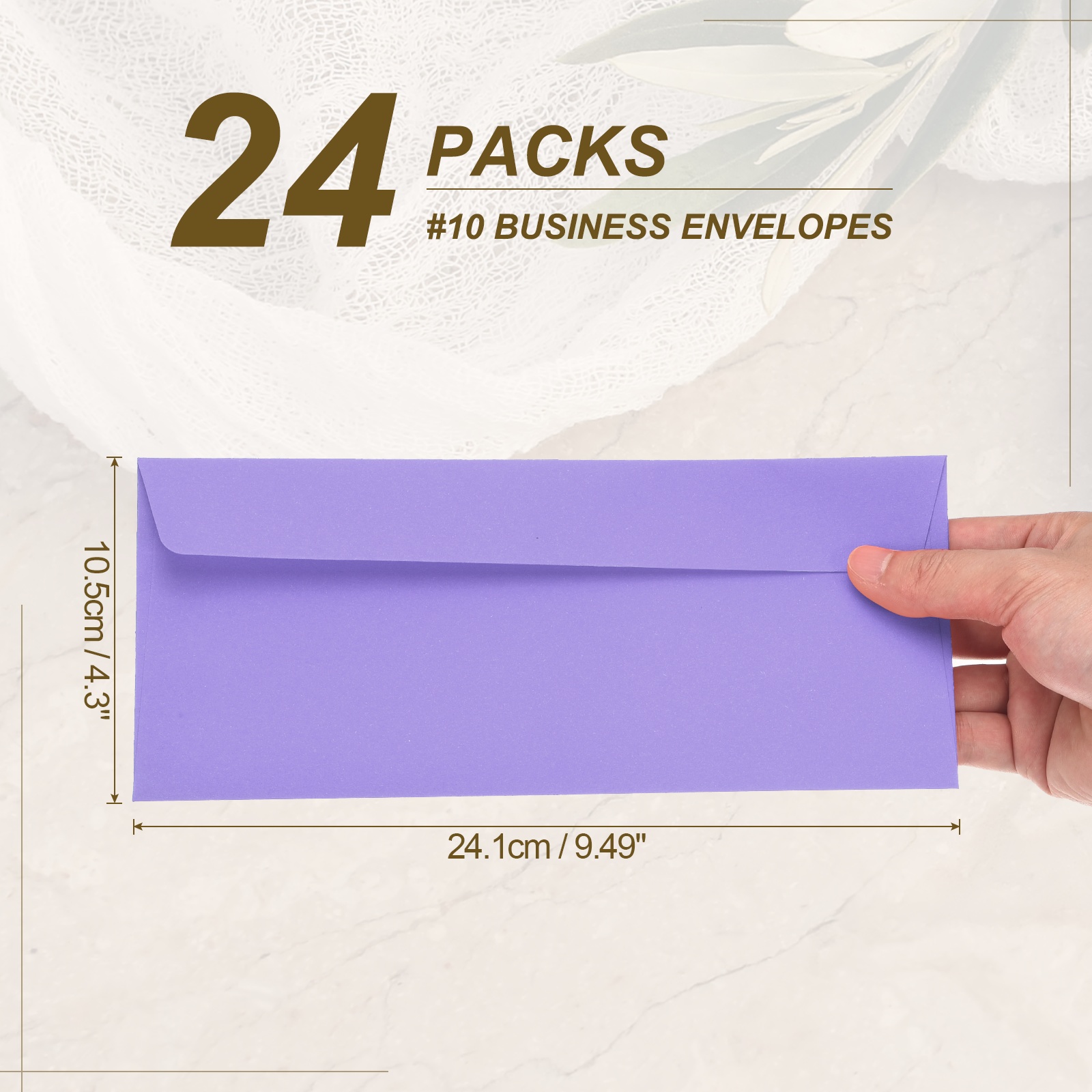 24Pcs 24.1cmx10.5cm Colored Se – Letter Envelope Kraft recenzja i cena
