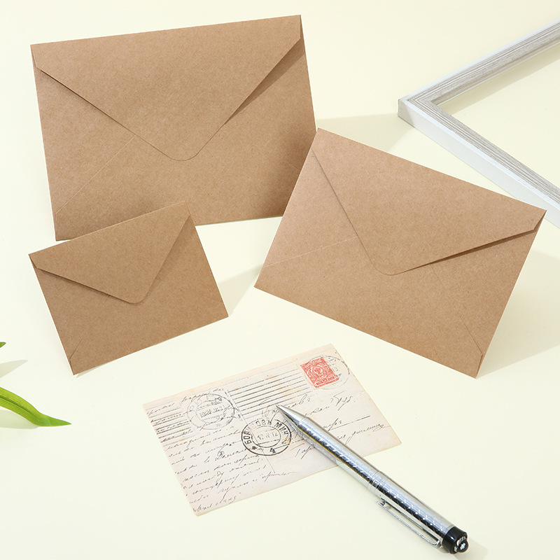 50pcs/lot Envelope 140g Kraft  – Letter Envelope Kraft recenzja i cena