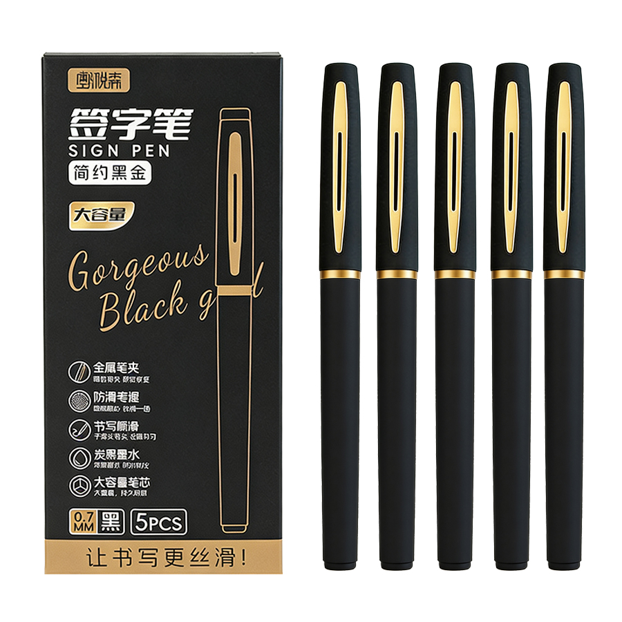 5Pcs/Pack Large Capacity Gel P – Stationery Supplies Business recenzja i cena