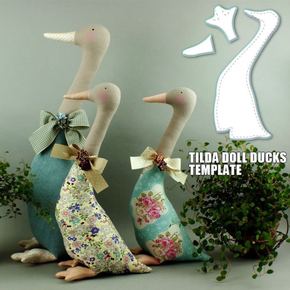 Transparent Doll Ducks Decor T – Ruler Set Transparent recenzja i cena