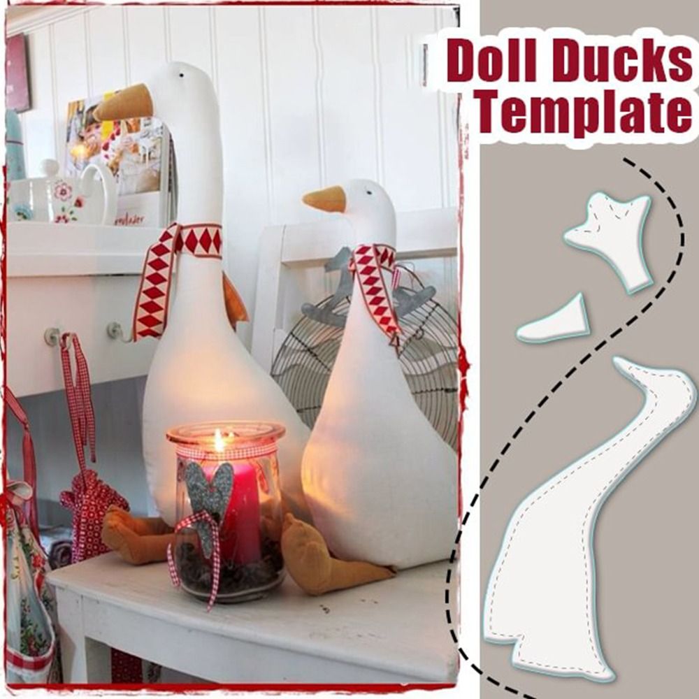 Transparent Doll Ducks Decor T – Ruler Set Transparent recenzja i cena