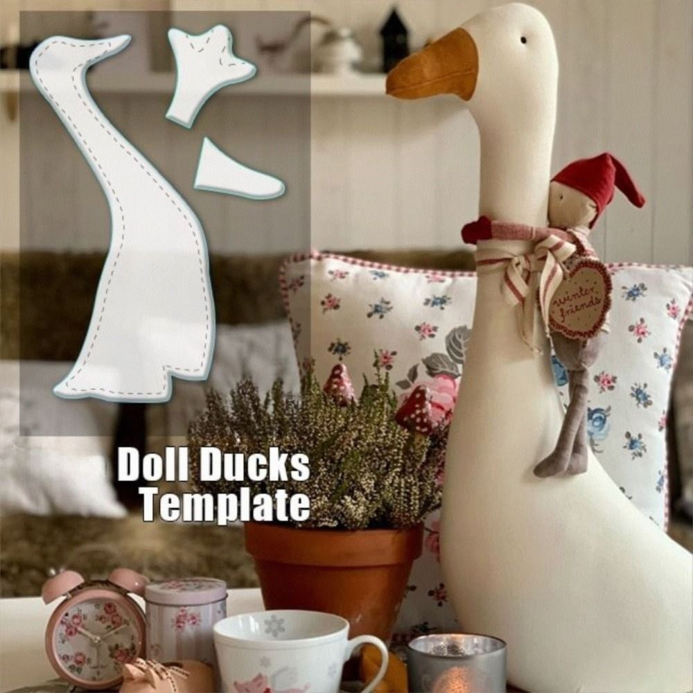 Transparent Doll Ducks Decor T – Ruler Set Transparent recenzja i cena