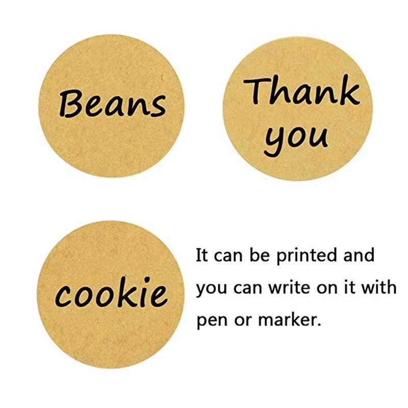 500Pcs Kraft Paper Stickers Ro – Letter Envelope Kraft recenzja i cena