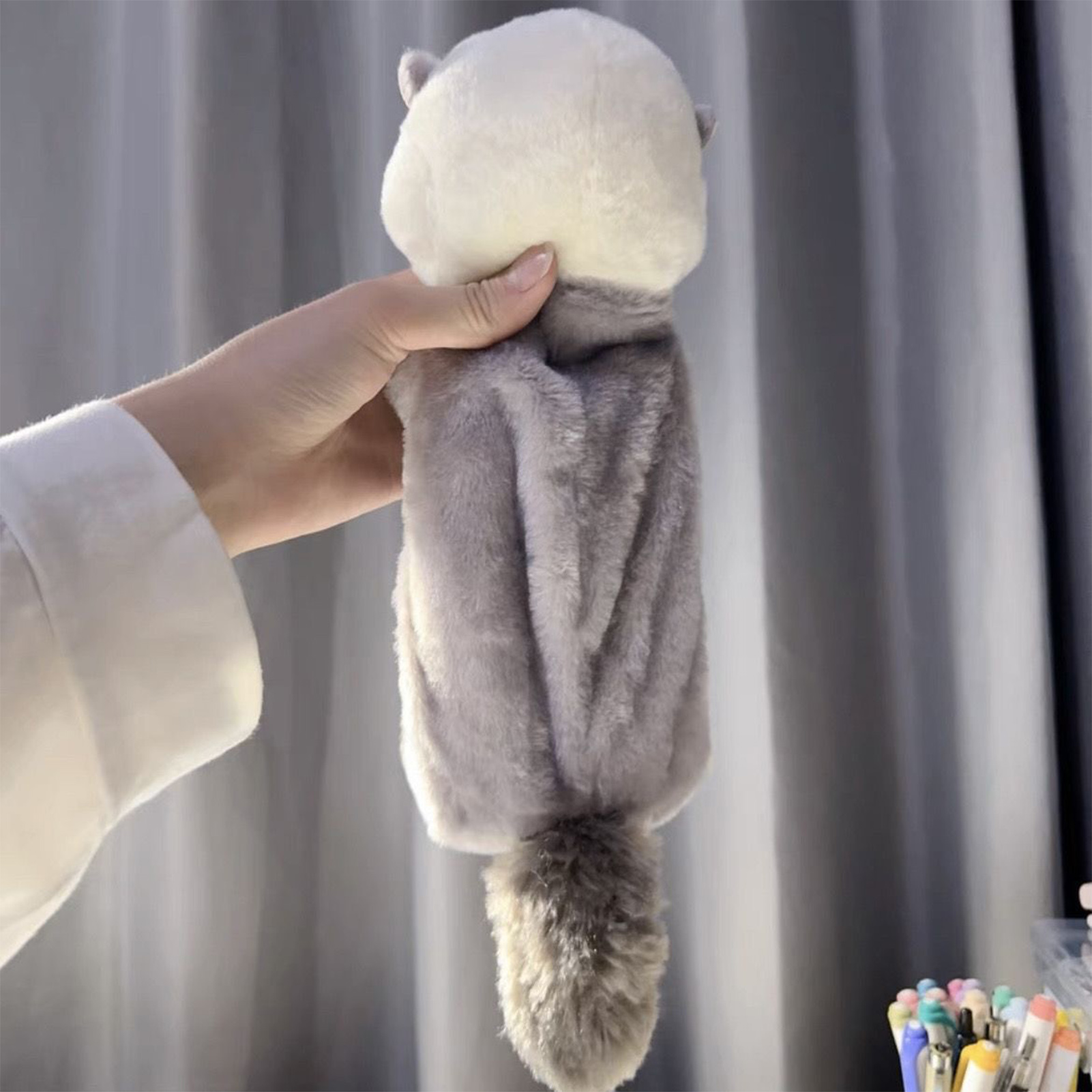 Creative Plush Toy Pencil Case – Stationery Supplier recenzja i cena