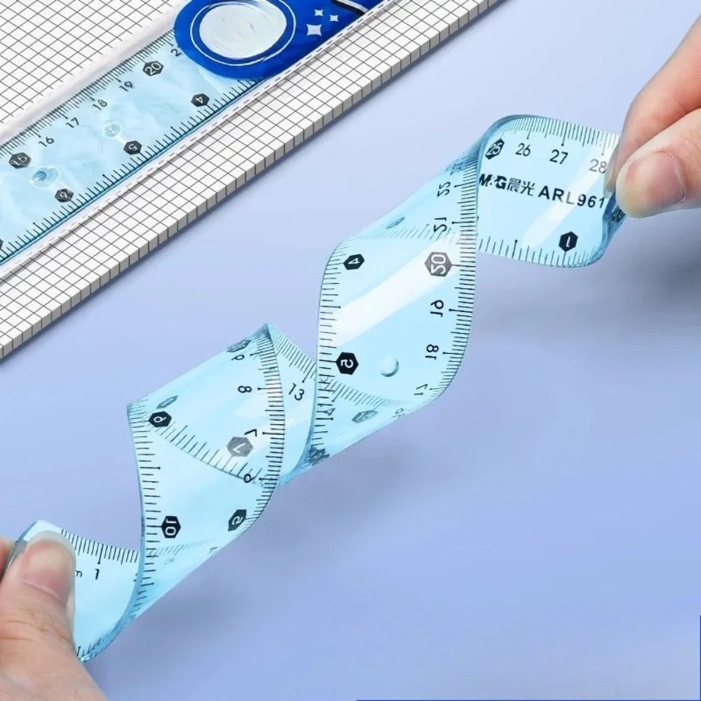 1/3pcs Transparent Soft Ruler, – Ruler Set Transparent recenzja i cena