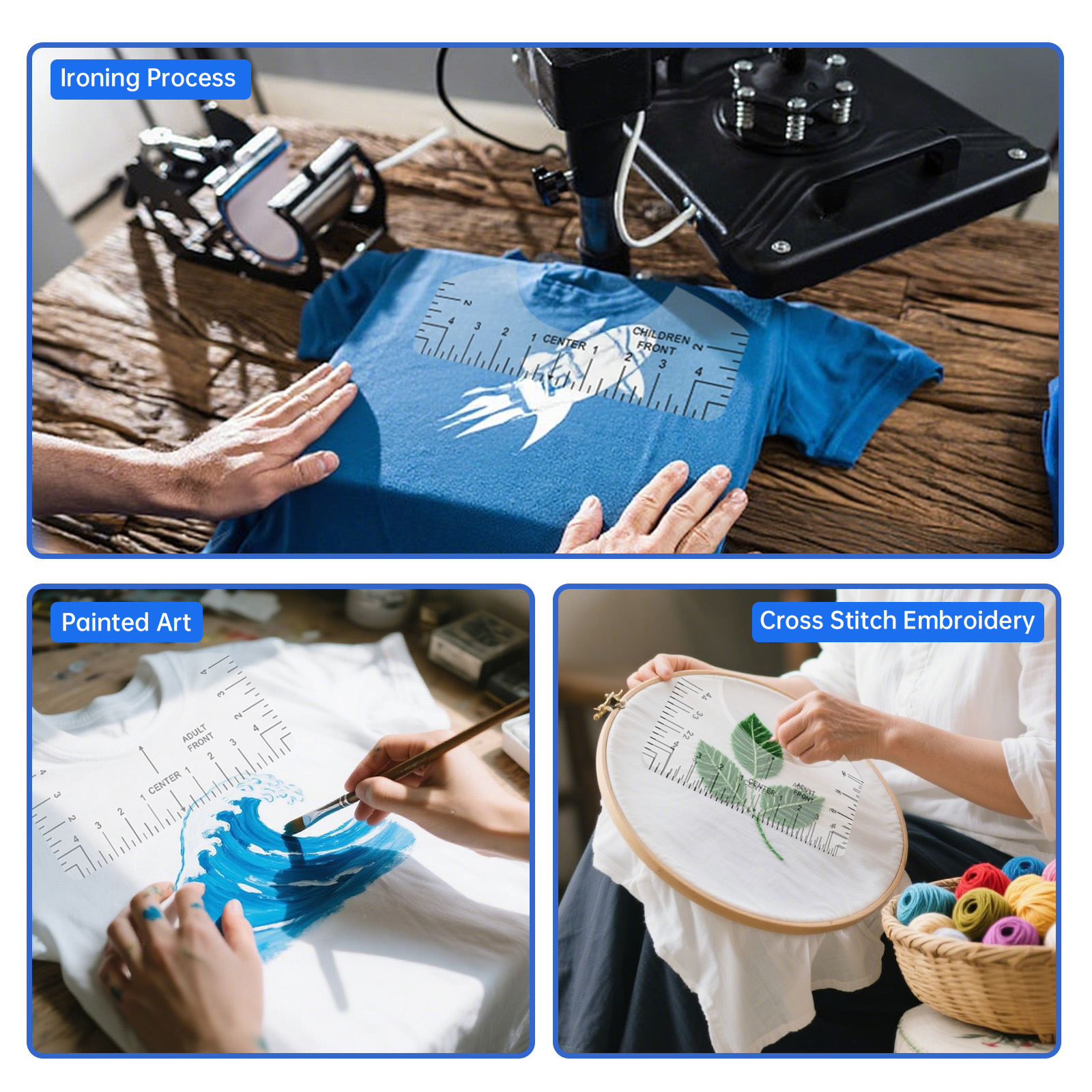 Transparent T-shirt Ruler Guid – Ruler Set Transparent recenzja i cena