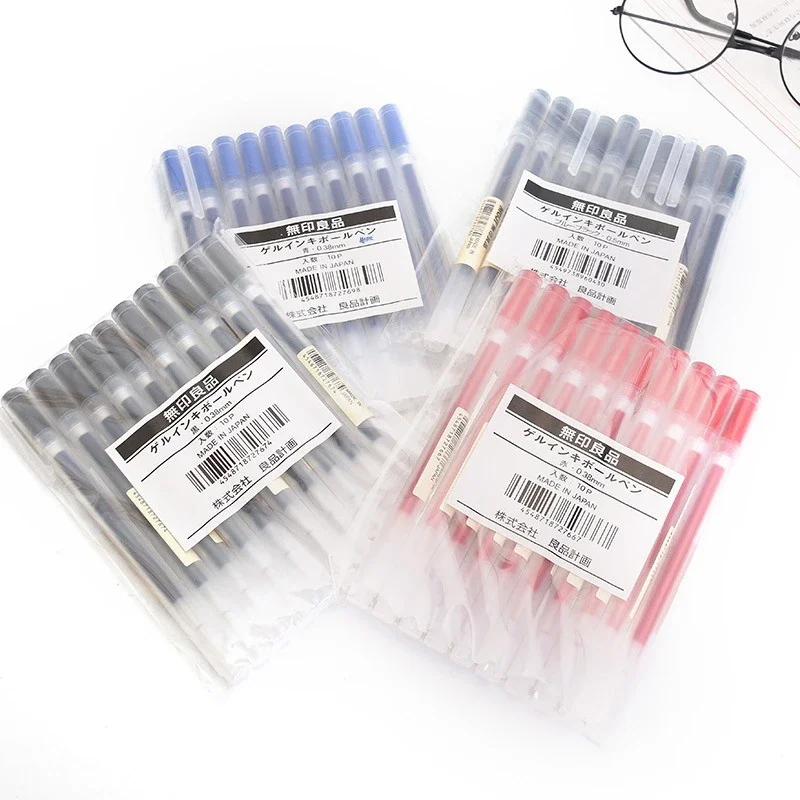 10-30Pcs/Set 0.38/0.5mm Gel pe – Stationery Supplies Business recenzja i cena