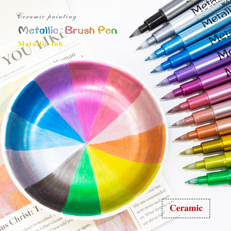 24 Colors Metallic Acrylic Pai – Whiteboard Marker Set recenzja i cena
