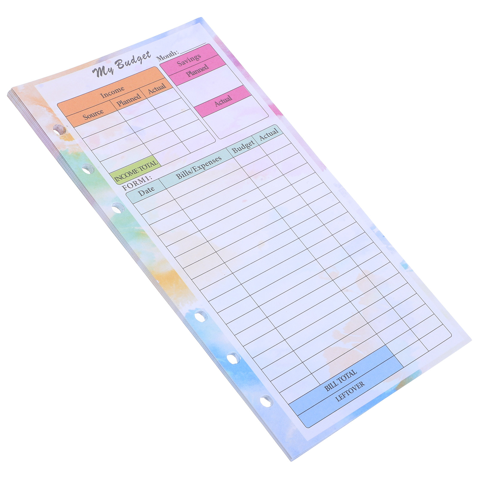 14 Sheets A6 Budget Planner Re – Planner Weekly Budget recenzja i cena