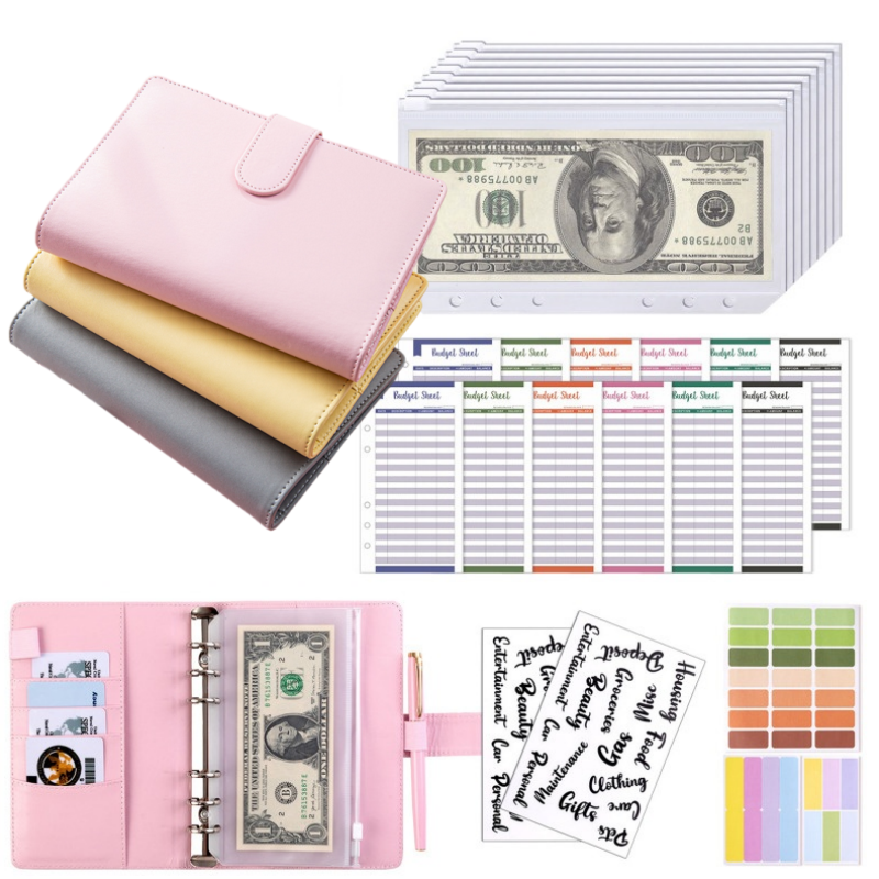 A6 PU Leather Budget Binder wi – Planner Weekly Budget recenzja i cena