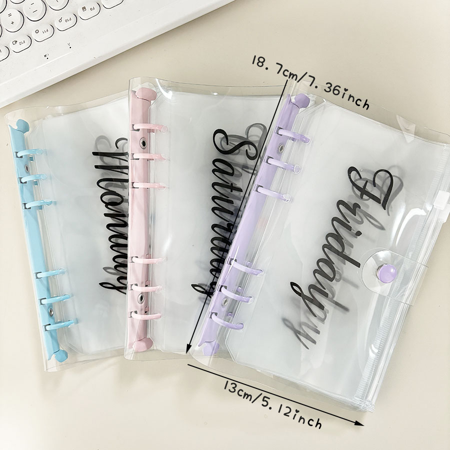 SKYSONIC 1 Set A6 Macarone Bin – Planner Weekly Budget recenzja i cena