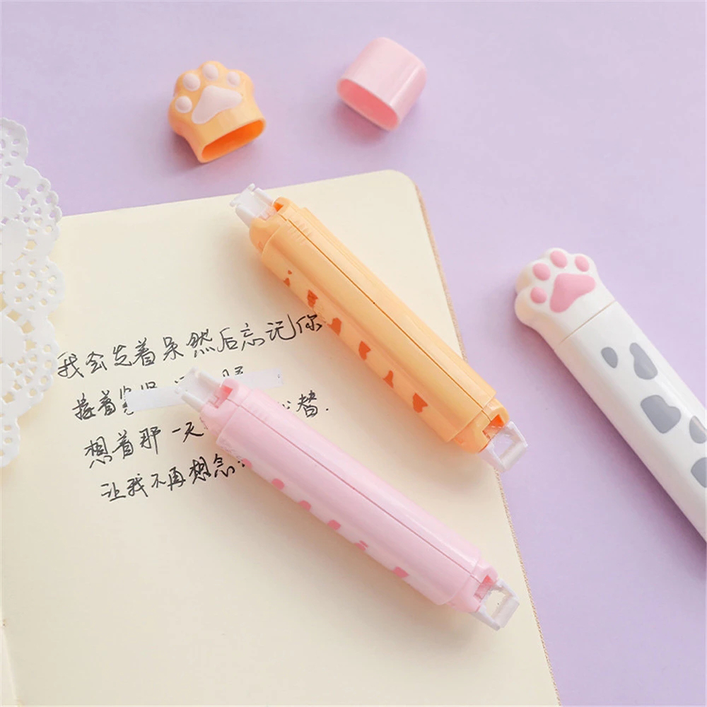 Cute Cat Paw Roller Glue Corre – Correction Tape Roller recenzja i cena