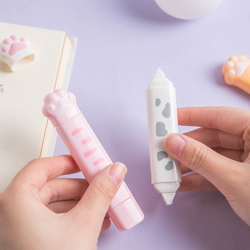 Cute Cat Paw Roller Glue Corre – Correction Tape Roller recenzja i cena