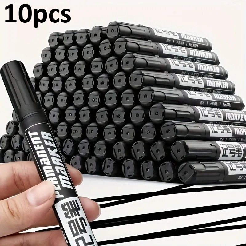 10pcs Permanent Marker Set, Bl – Fountain Pen Ink recenzja i cena