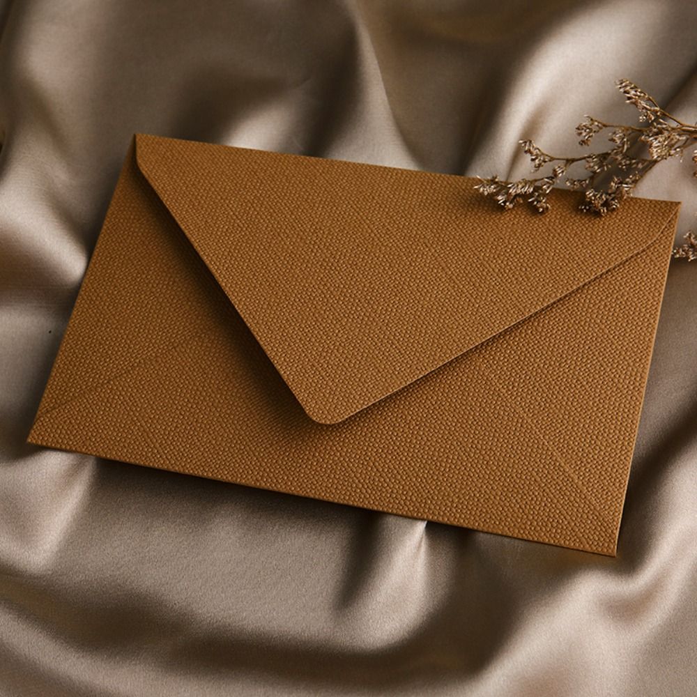 10Pcs Linen Texture Retro Enve – Letter Envelope Kraft recenzja i cena