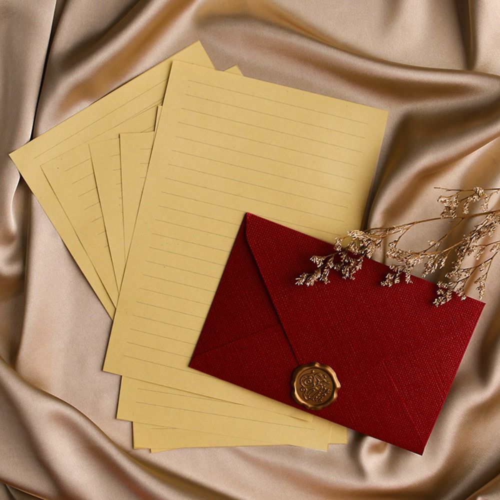 10Pcs Linen Texture Retro Enve – Letter Envelope Kraft recenzja i cena