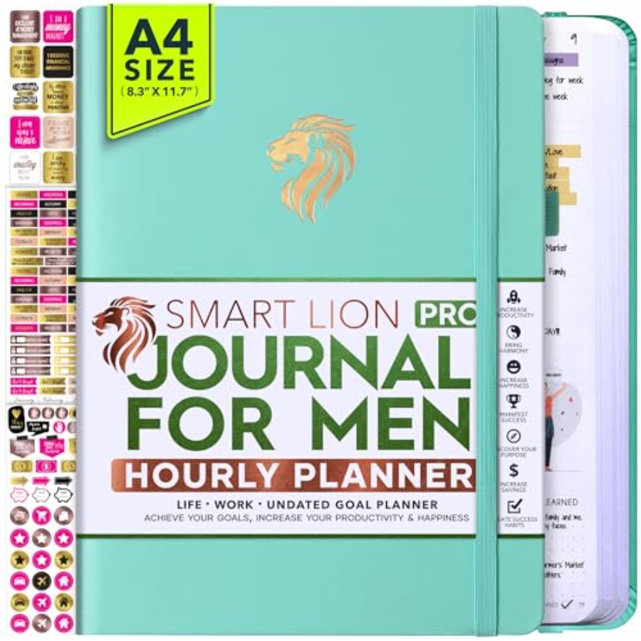Journal for Men - Undated Dail – Planner Weekly Budget recenzja i cena